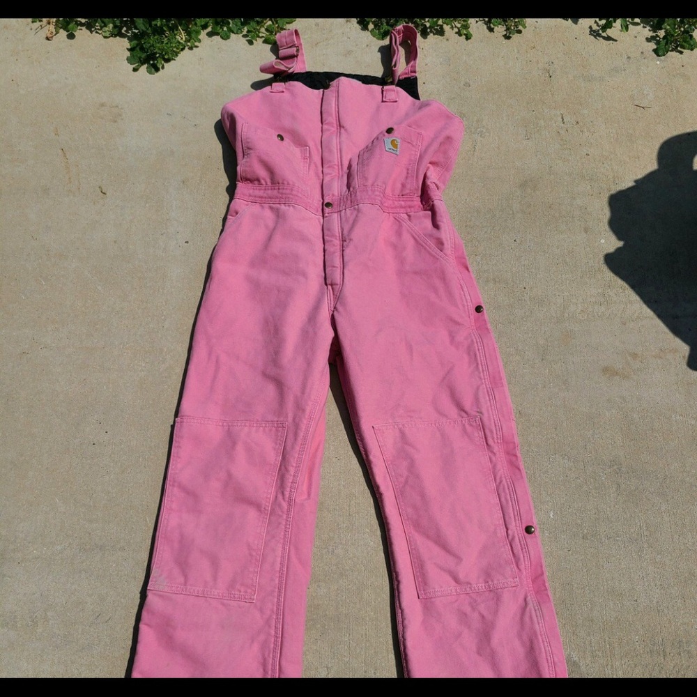 Pink Carhartt Overalls